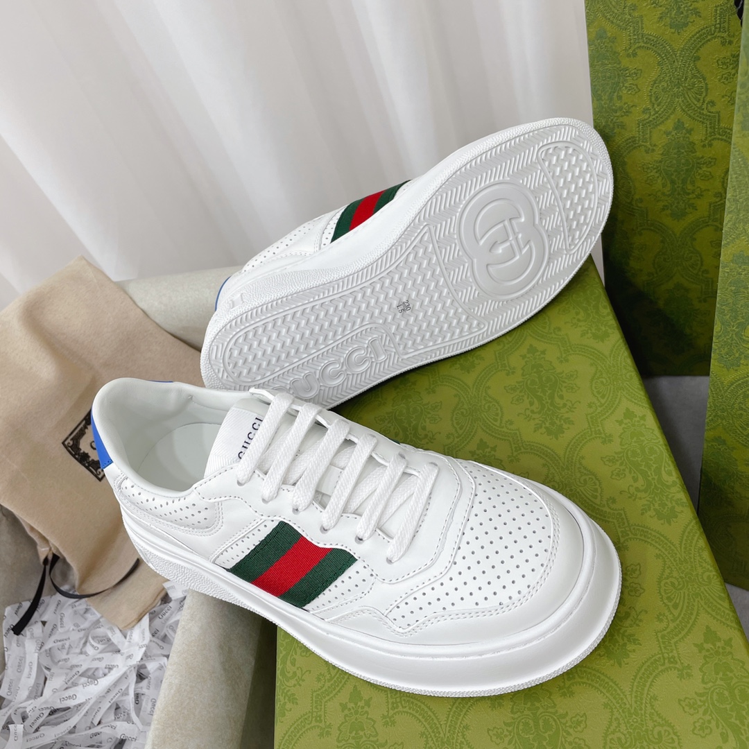 Gucci GG Chunky B Series Men's &Women's Sneakers With Web(Upon UK SIZE) - DopestKickz