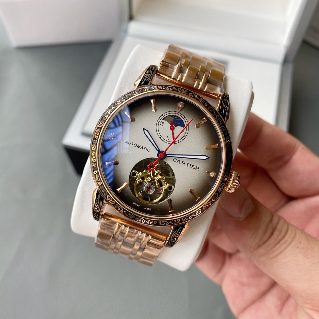 Cartier Watch 46mm - DopestKickz