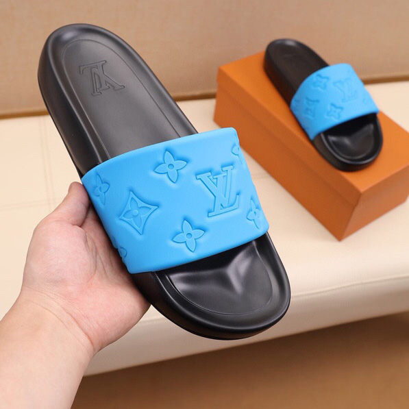 Louis Vuitton Monogram Slippers - DopestKickz