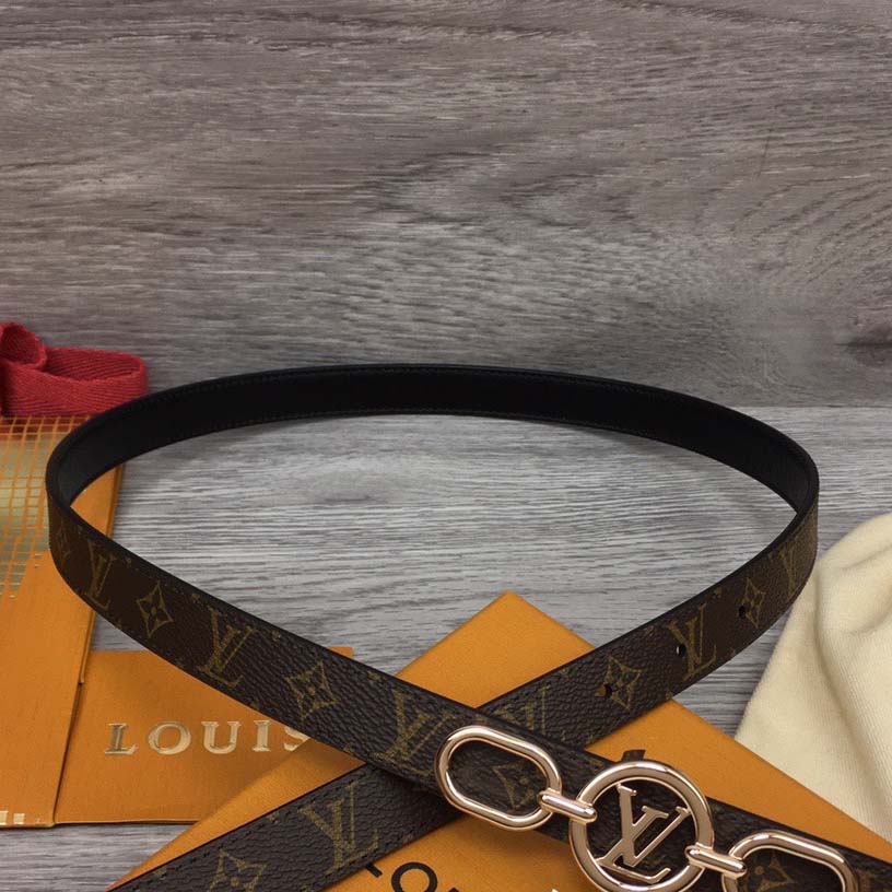 Louis Vuitton Squared LV 20mm Belt - DopestKickz
