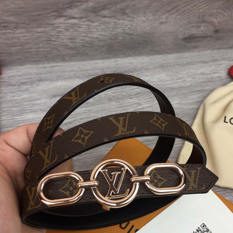 Louis Vuitton Squared LV 20mm Belt - DopestKickz