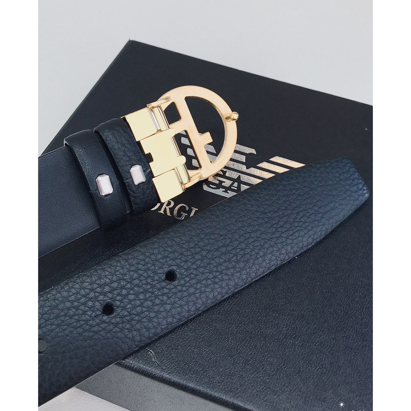 Armani Reversible Leather Belt  35mm - DopestKickz