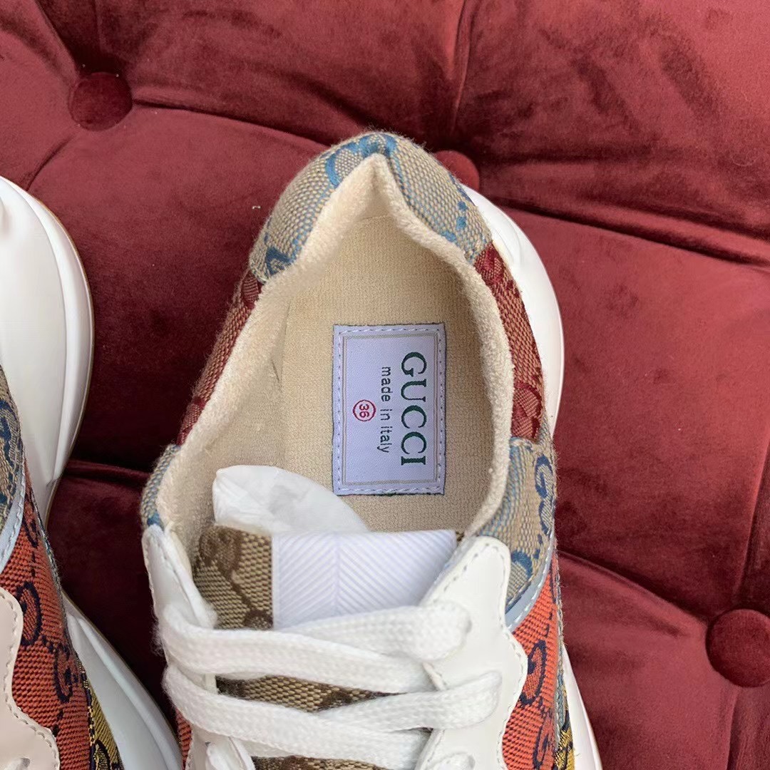 Gucci GG Multicolor Series Rhyton  Sneakers(upon uk size) - DopestKickz