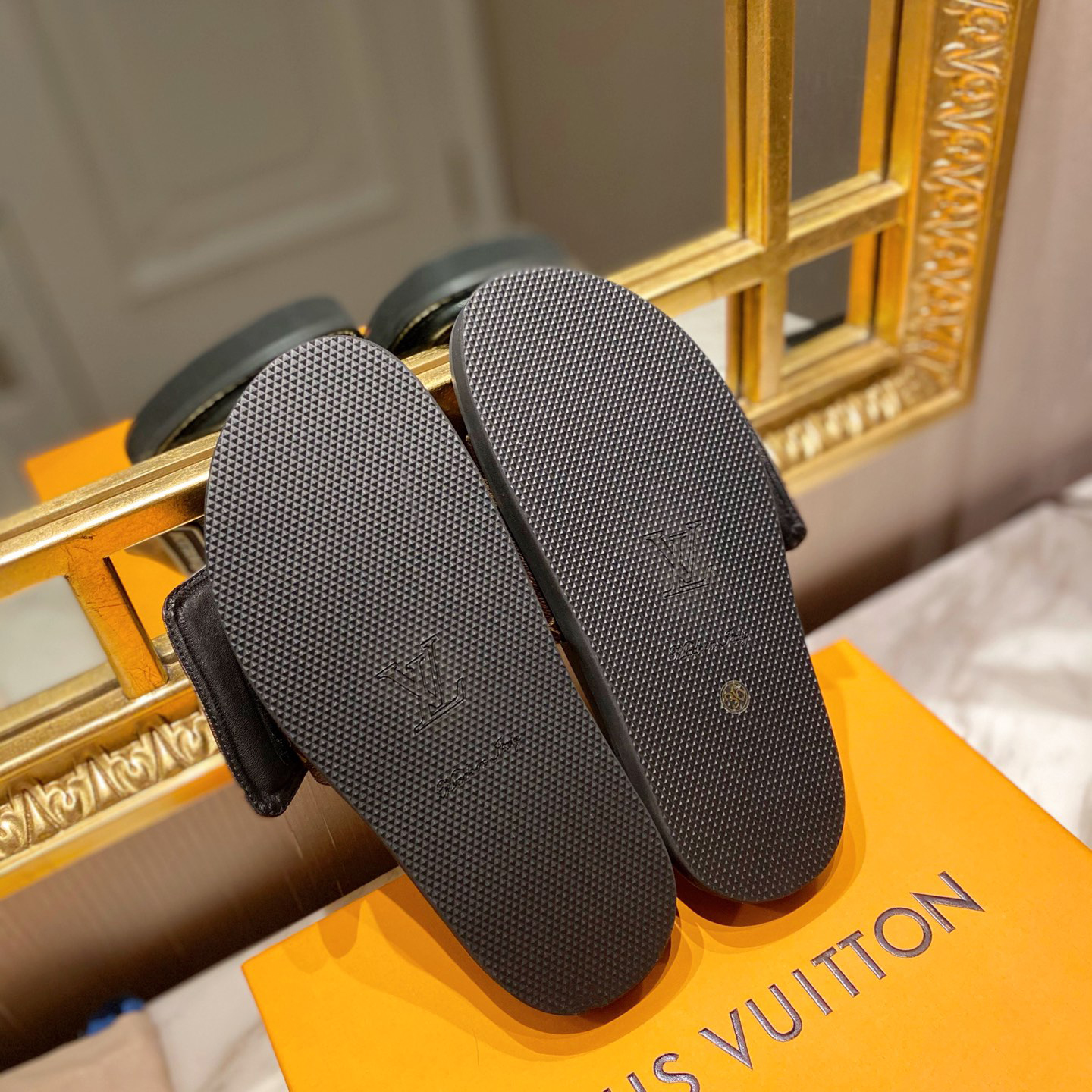 Louis Vuitton Monogram Slipper - DopestKickz