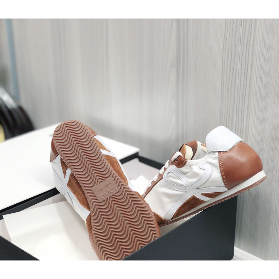 Loewe Ballet Runner In Nylon And Calfskin - DopestKickz