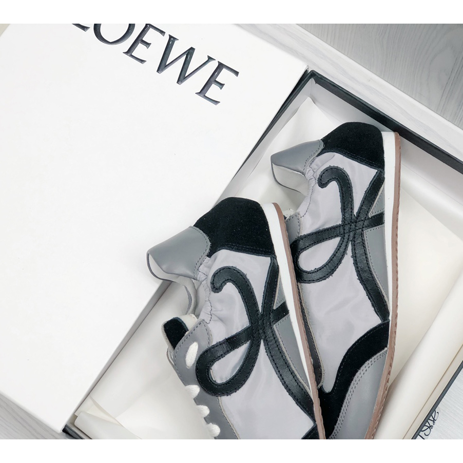 Loewe Ballet Runner In Nylon And Calfskin - DopestKickz