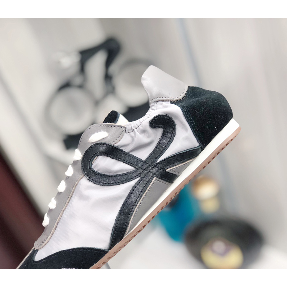 Loewe Ballet Runner In Nylon And Calfskin - DopestKickz