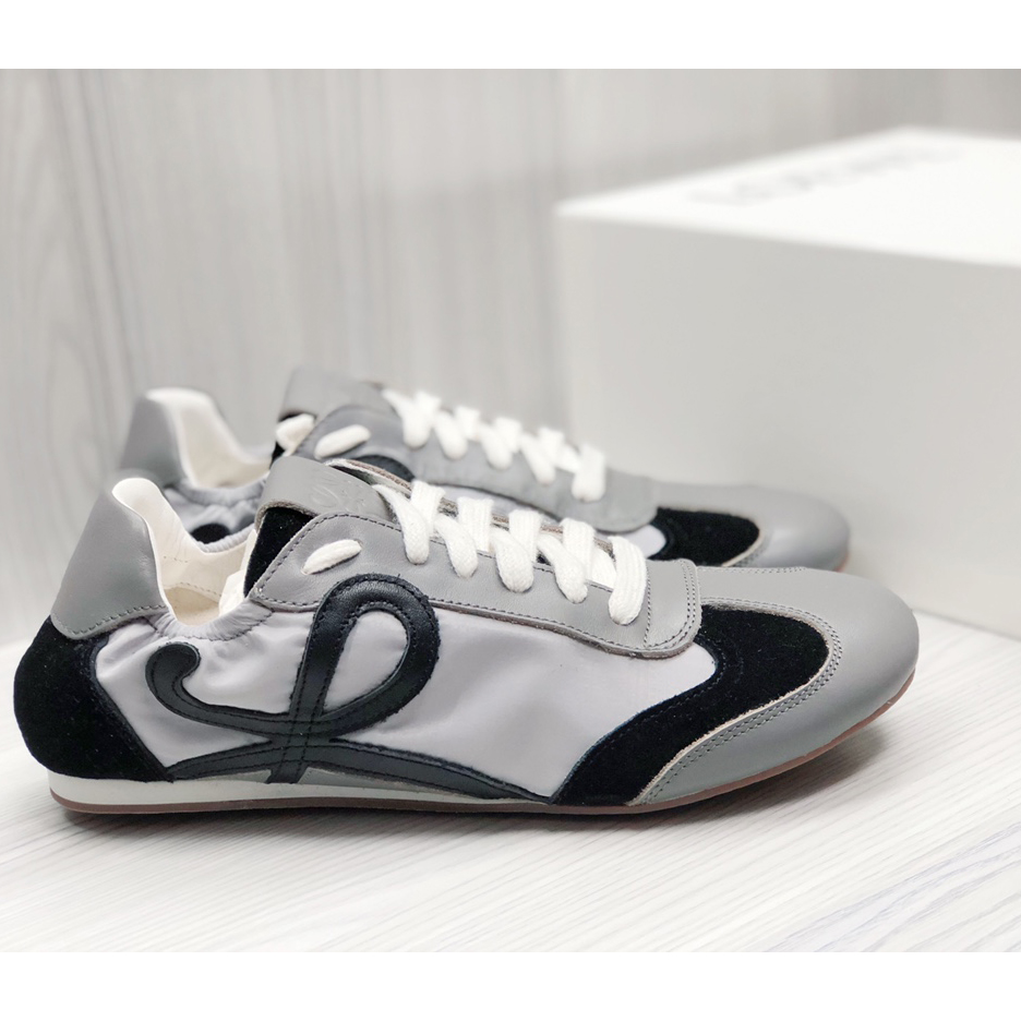 Loewe Ballet Runner In Nylon And Calfskin - DopestKickz
