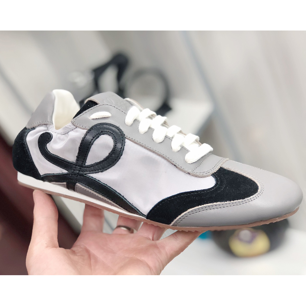 Loewe Ballet Runner In Nylon And Calfskin - DopestKickz