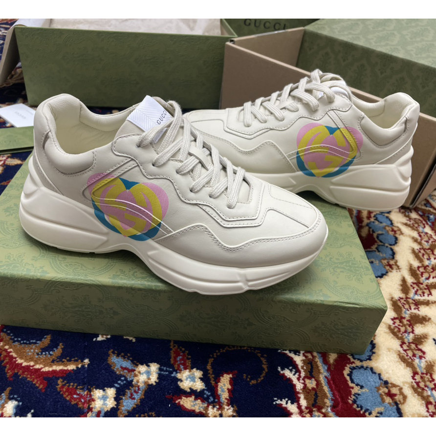 Gucci Women's Rhyton Sneakers - DopestKickz