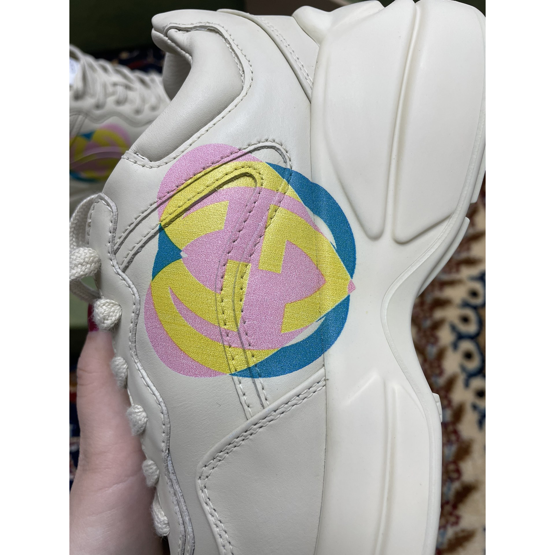 Gucci Women's Rhyton Sneakers - DopestKickz