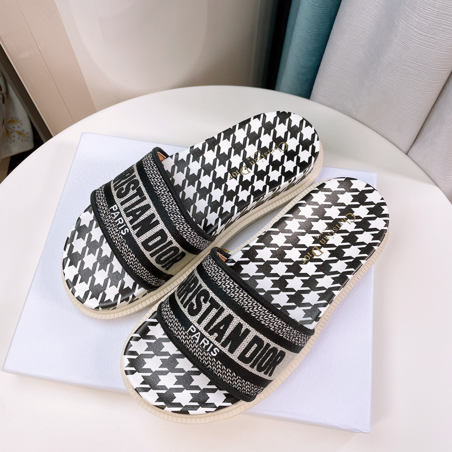 Dior Women Slide Sandals - DopestKickz