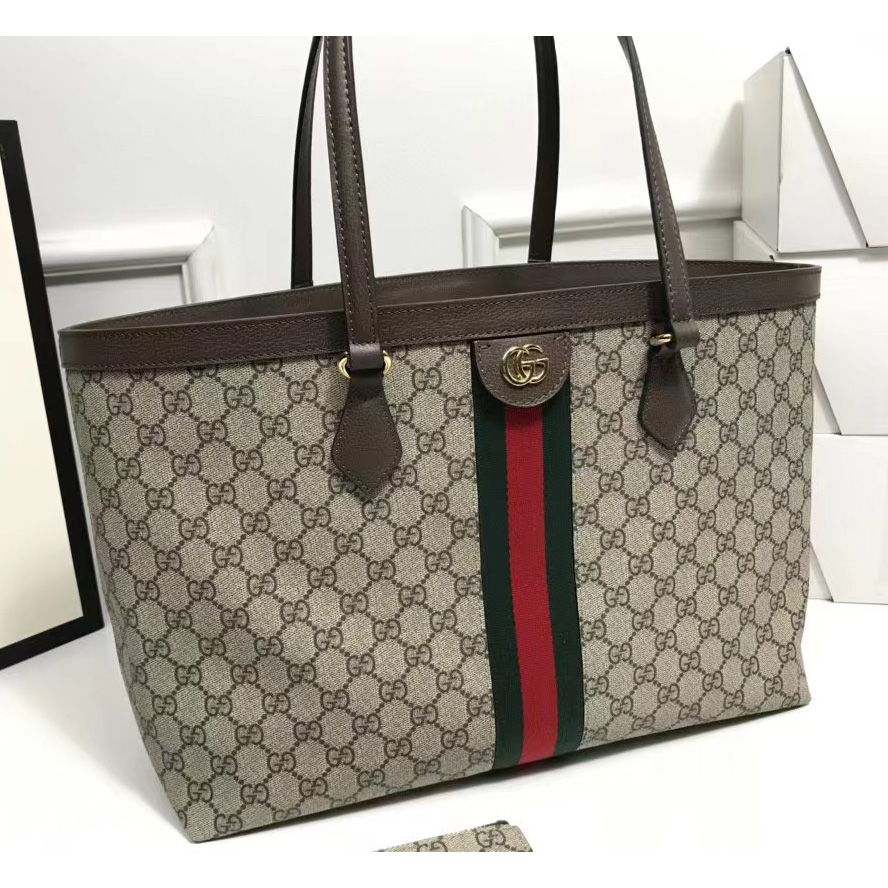 Gucci Ophidia GG Medium Tote（38-28-14CM） - DopestKickz
