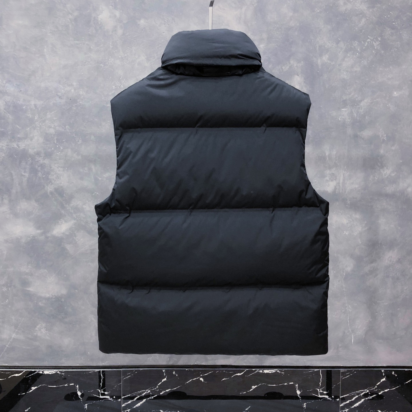 Prada Prada Logo Vest Jacket In Black - DopestKickz