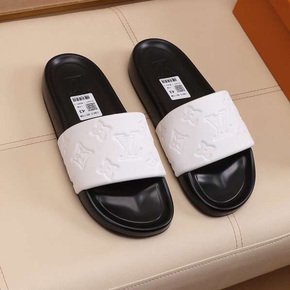 Louis Vuitton Monogram Slippers - DopestKickz