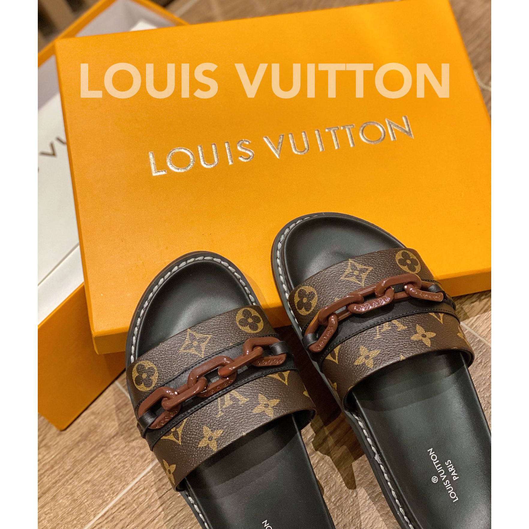 Louis Vuitton Monogram Slipper - DopestKickz