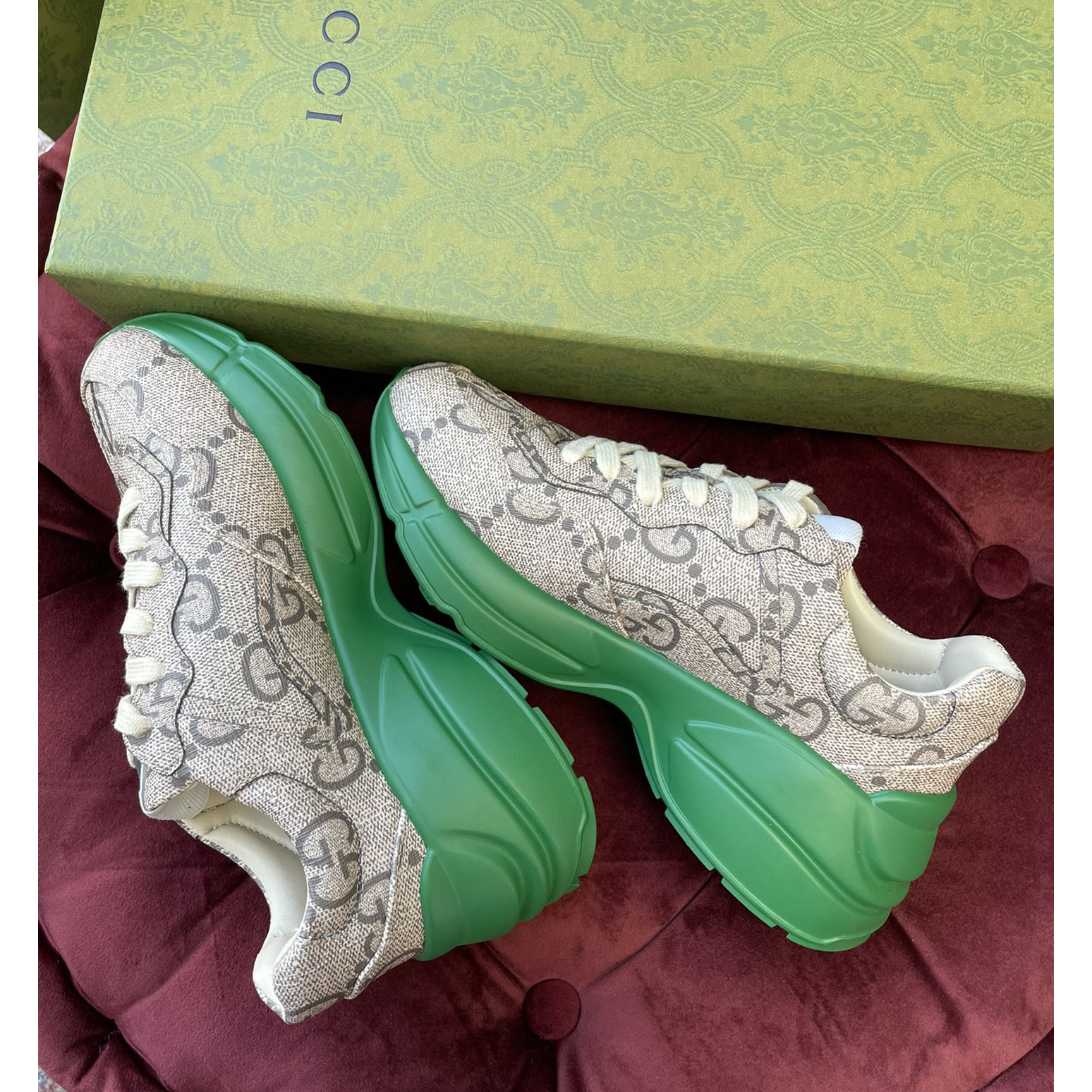 Gucci 100 Special Series Rhyton Sneakers - DopestKickz