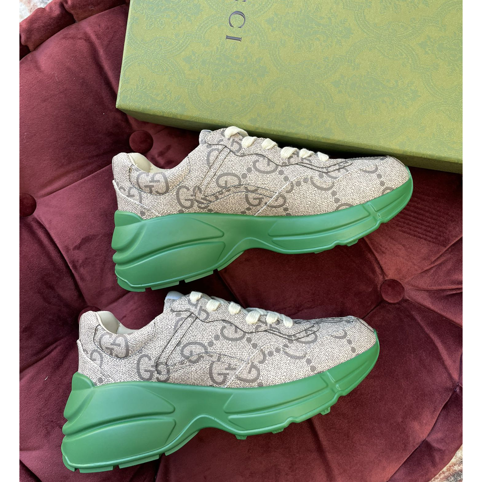 Gucci 100 Special Series Rhyton Sneakers - DopestKickz