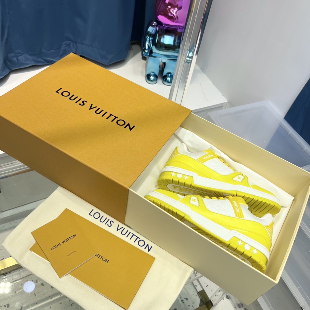 Louis Vuitton LV  Trainer Sneaker - DopestKickz