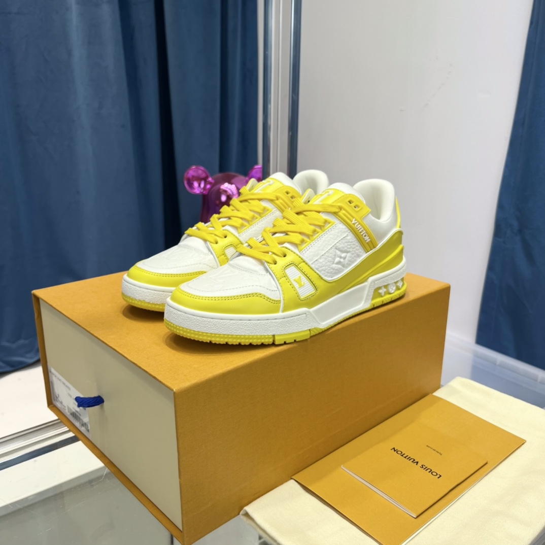 Louis Vuitton LV  Trainer Sneaker - DopestKickz