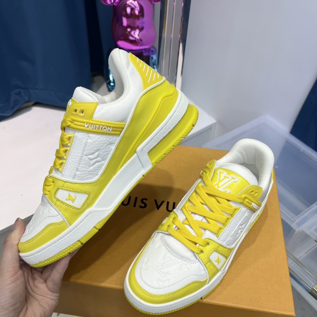 Louis Vuitton LV  Trainer Sneaker - DopestKickz