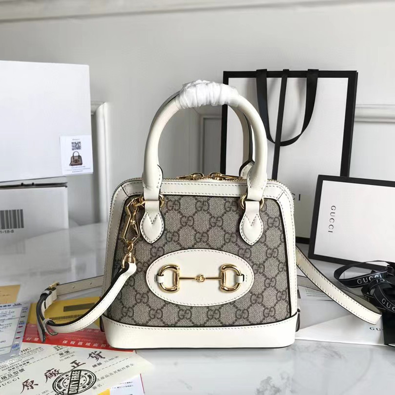 Gucci GG Horsebit 1955 Mini Handle Bag（20-19.5-7.5CM） - DopestKickz