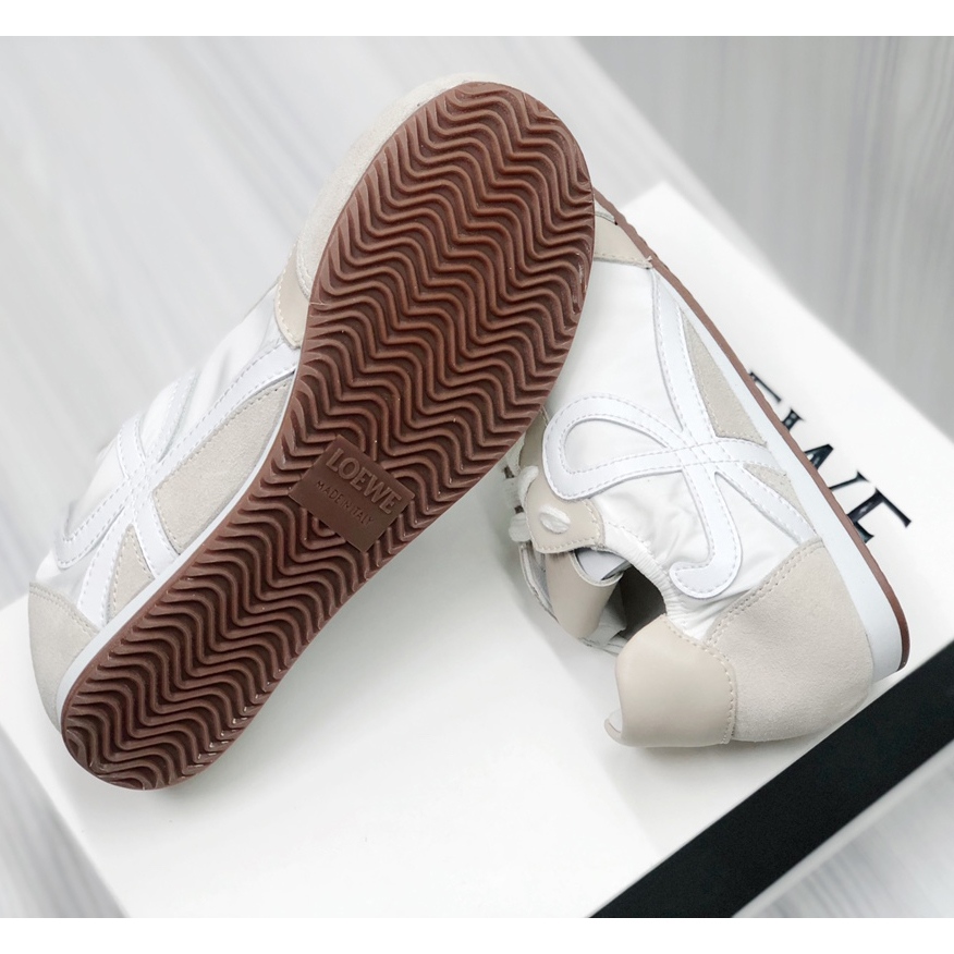 Loewe Ballet Runner In Nylon And Calfskin - DopestKickz