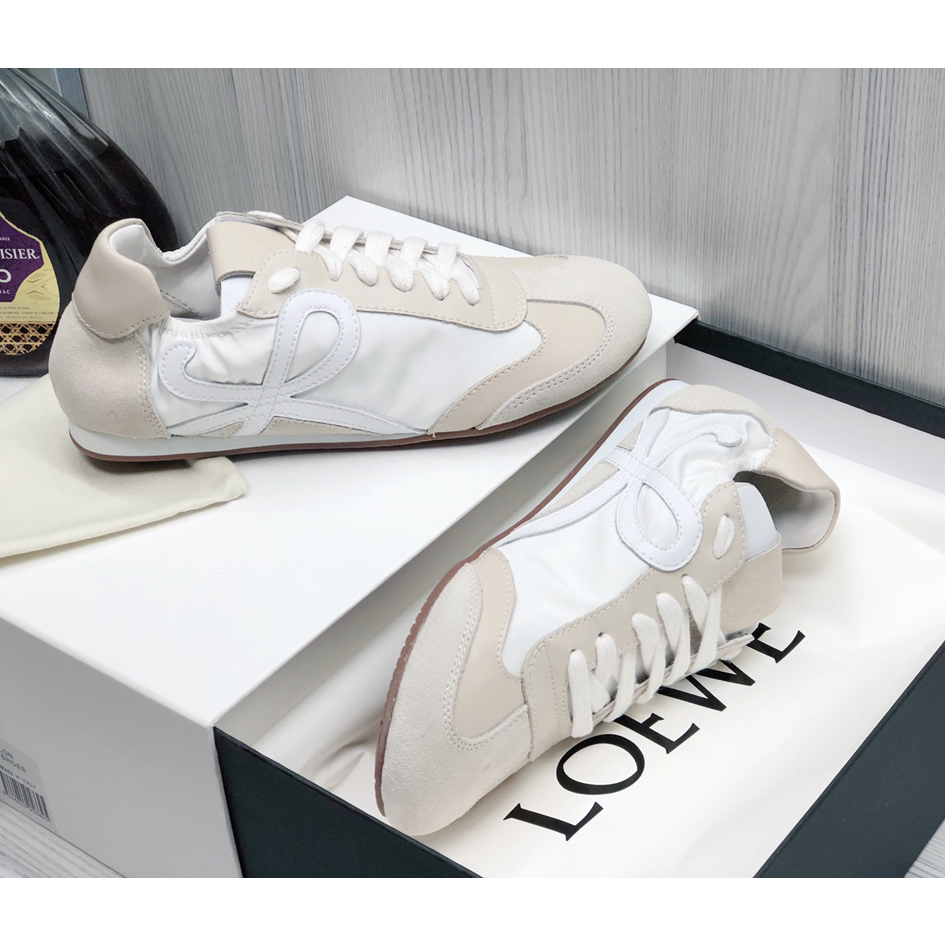 Loewe Ballet Runner In Nylon And Calfskin - DopestKickz