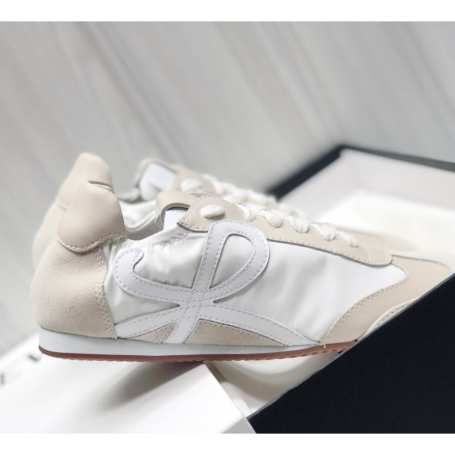 Loewe Ballet Runner In Nylon And Calfskin - DopestKickz