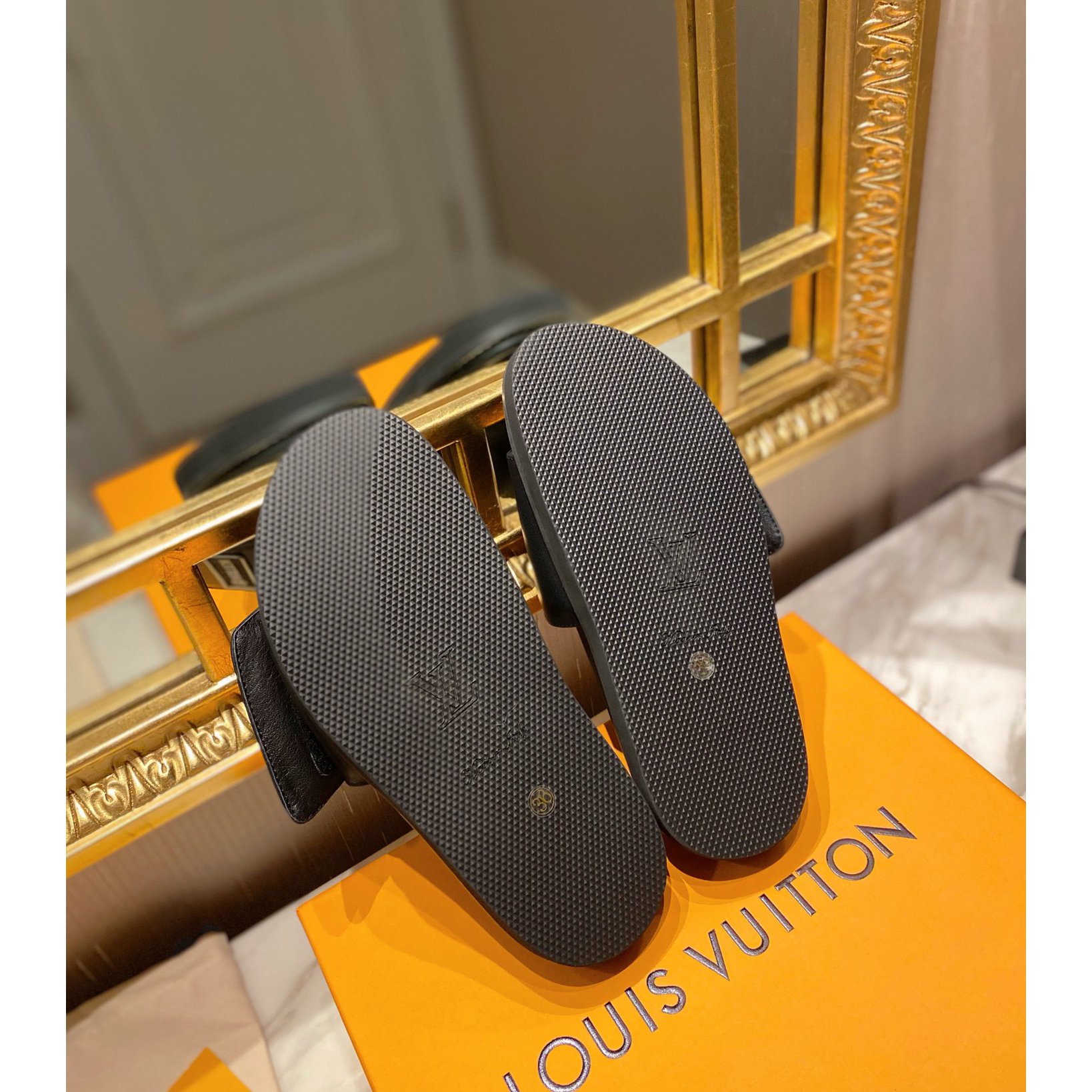 Louis Vuitton Monogram Slipper - DopestKickz