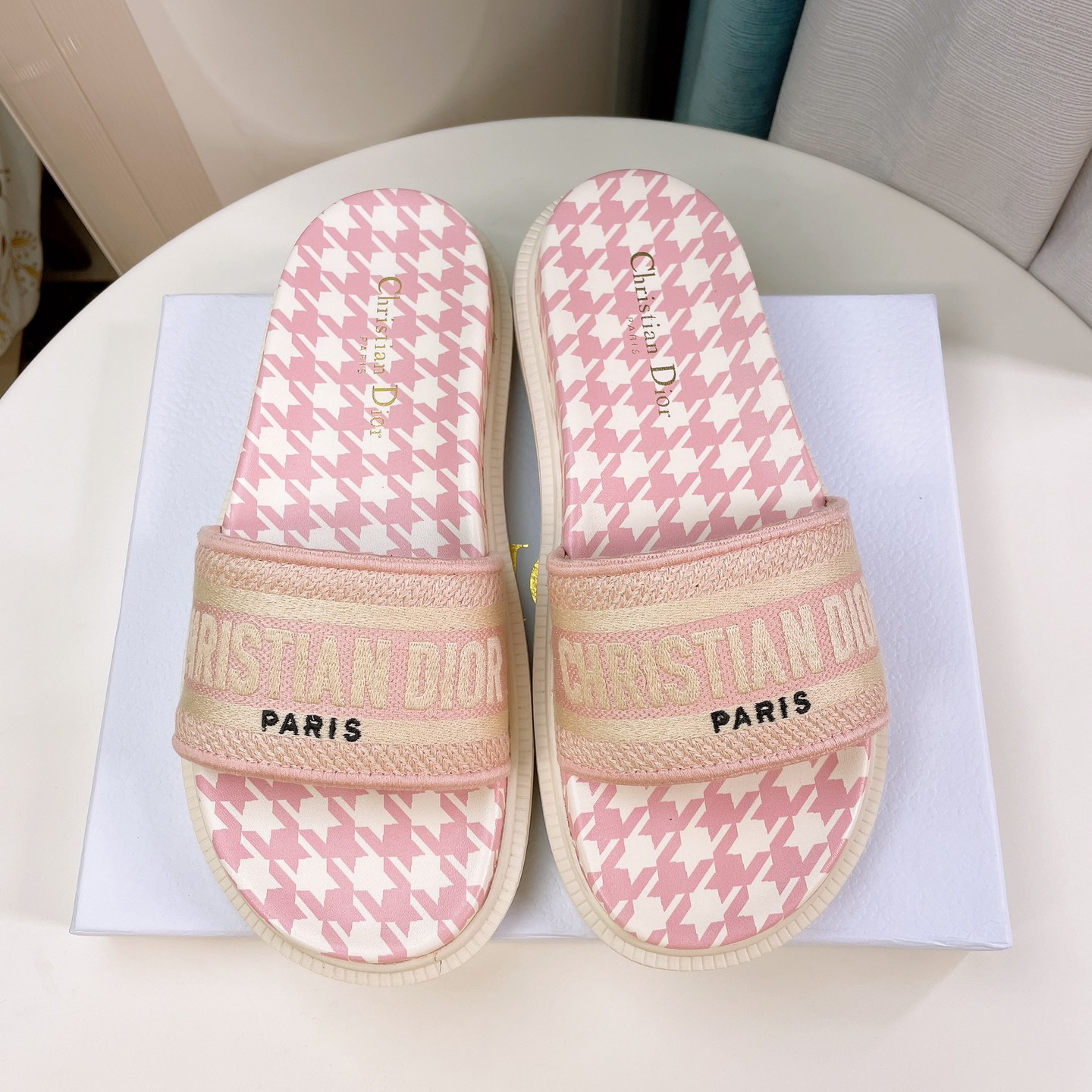 Dior Women Slide Sandals - DopestKickz