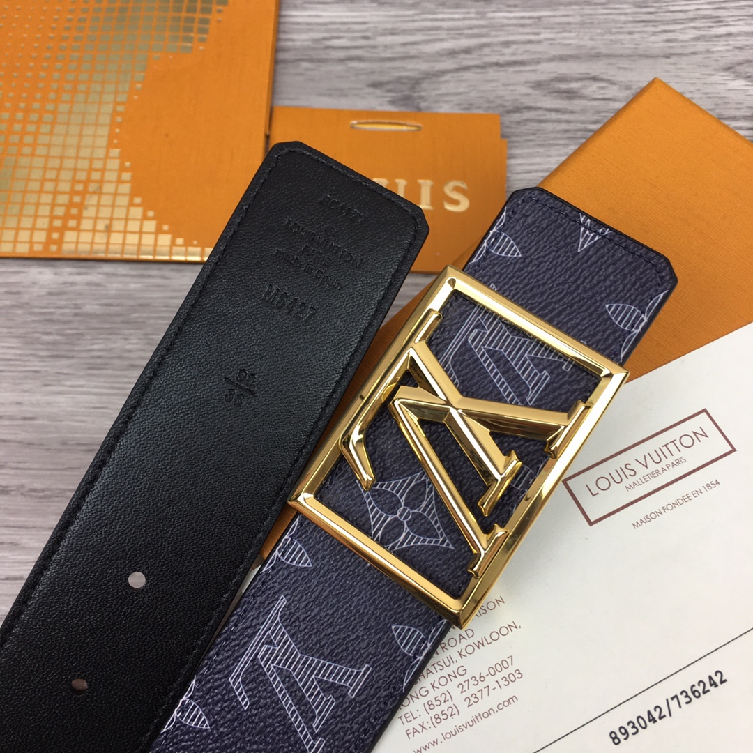 Louis Vuitton Shape 40MM Reversible Belt - DopestKickz