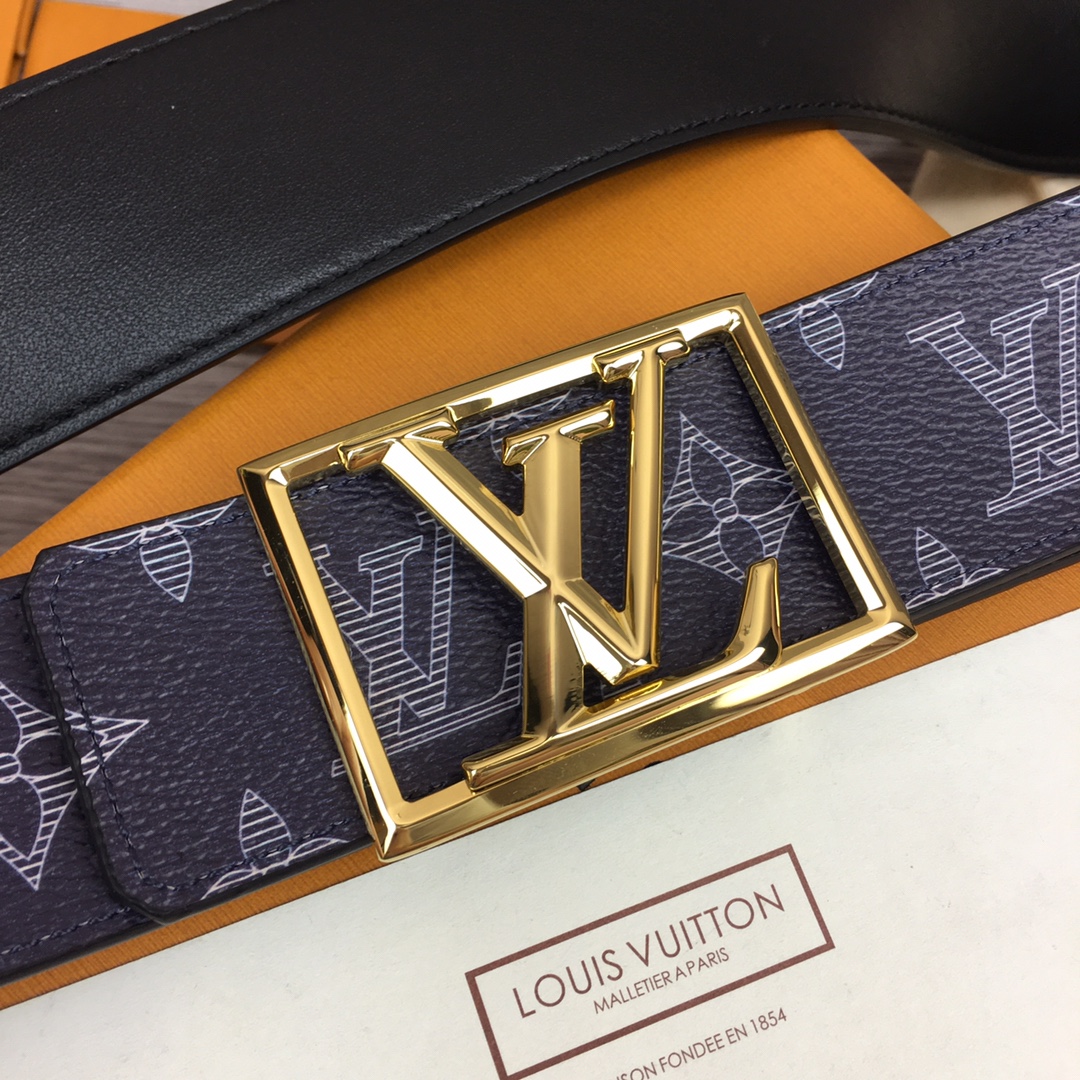 Louis Vuitton Shape 40MM Reversible Belt - DopestKickz