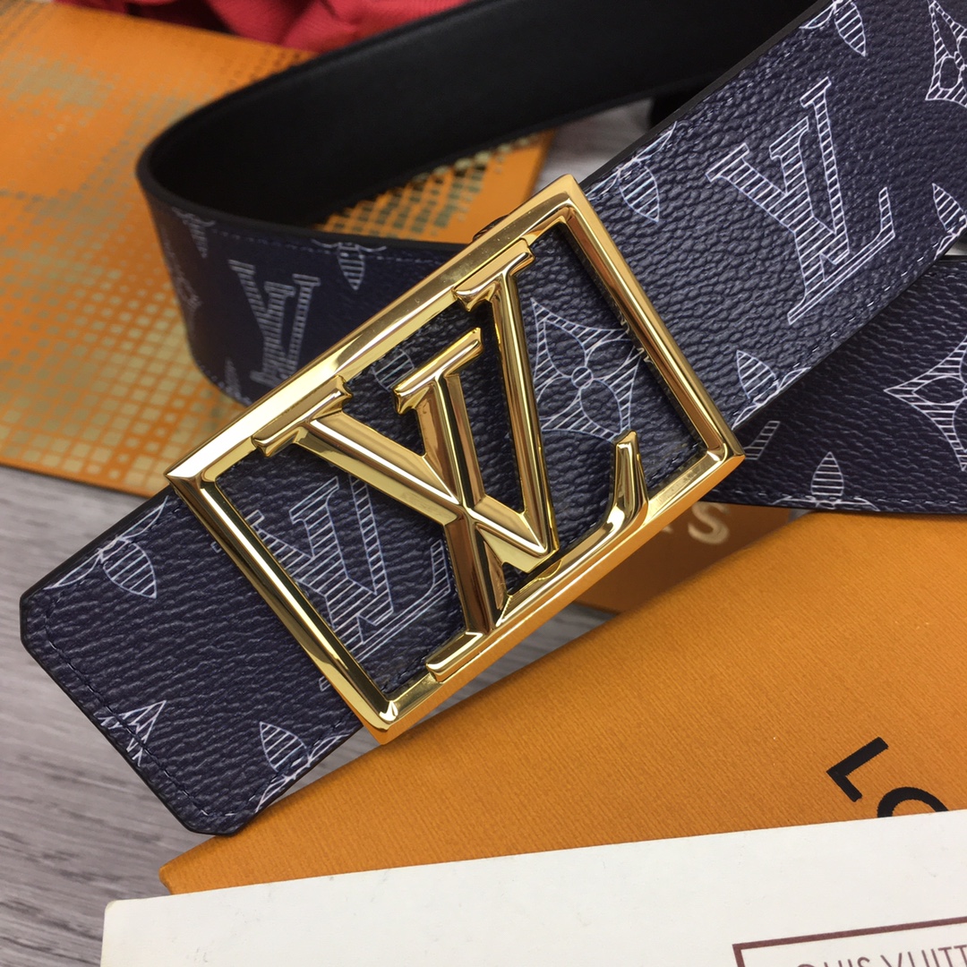 Louis Vuitton Shape 40MM Reversible Belt - DopestKickz