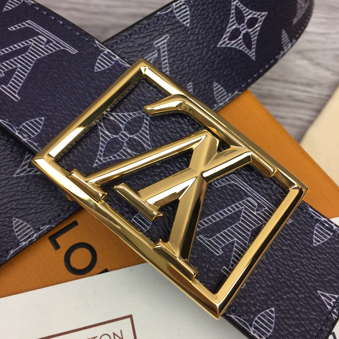 Louis Vuitton Shape 40MM Reversible Belt - DopestKickz