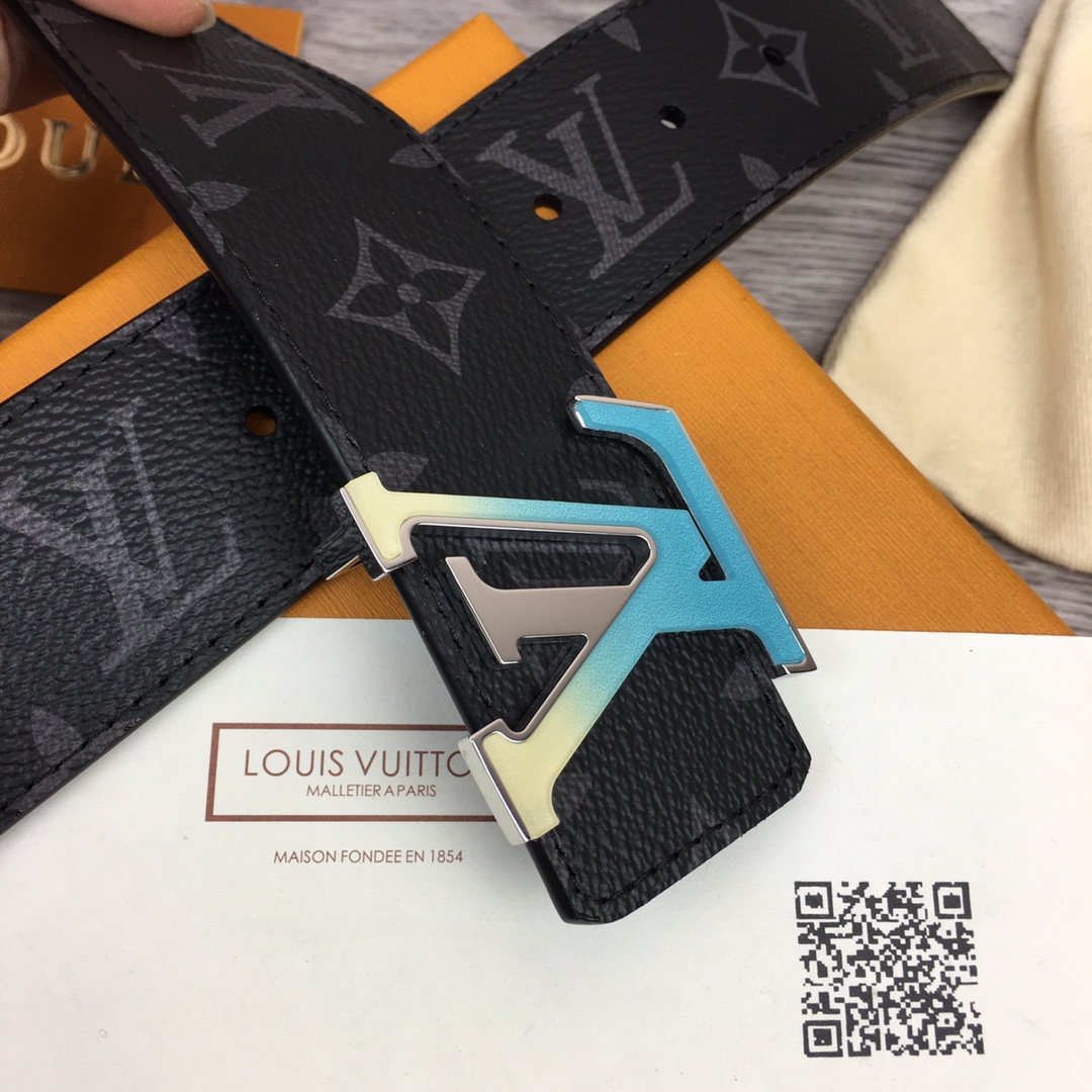 Louis Vuitton Shape 40MM Reversible Belt - DopestKickz