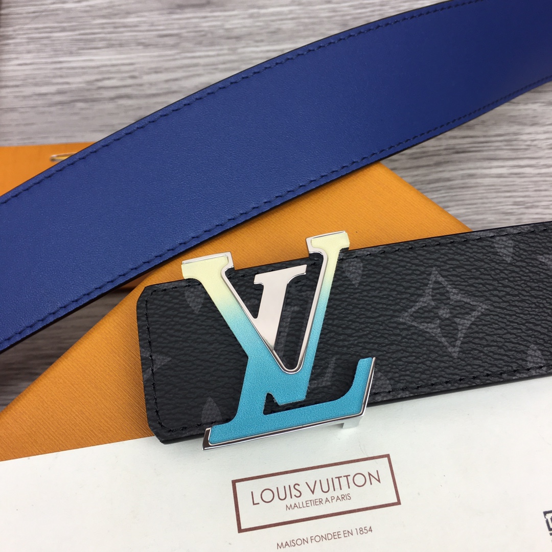 Louis Vuitton Shape 40MM Reversible Belt - DopestKickz