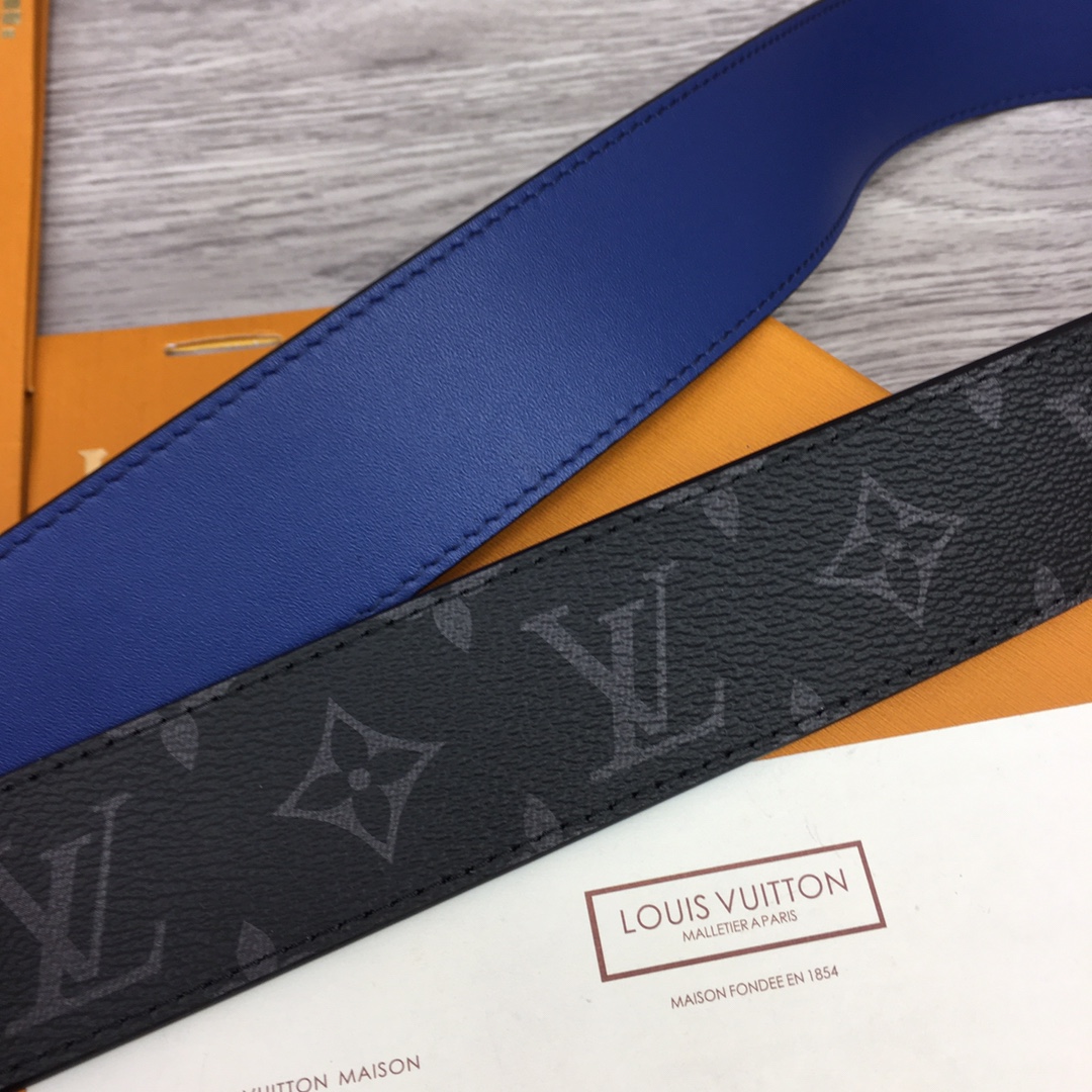 Louis Vuitton Shape 40MM Reversible Belt - DopestKickz