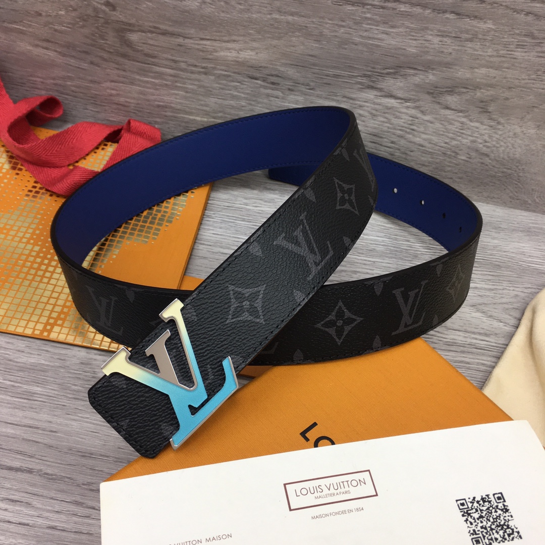 Louis Vuitton Shape 40MM Reversible Belt - DopestKickz
