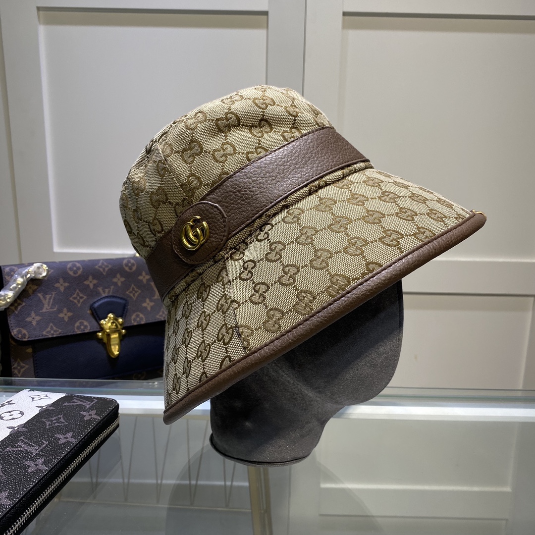 Gucci GG Canvas Bucket Hat    ‎576587 - DopestKickz