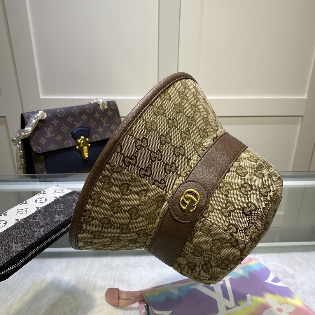 Gucci GG Canvas Bucket Hat    ‎576587 - DopestKickz