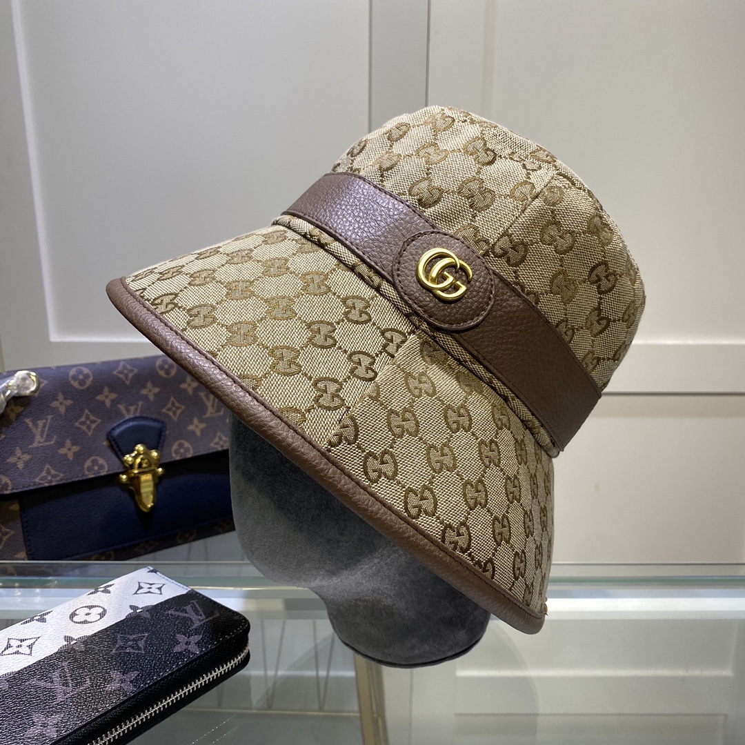 Gucci GG Canvas Bucket Hat    ‎576587 - DopestKickz