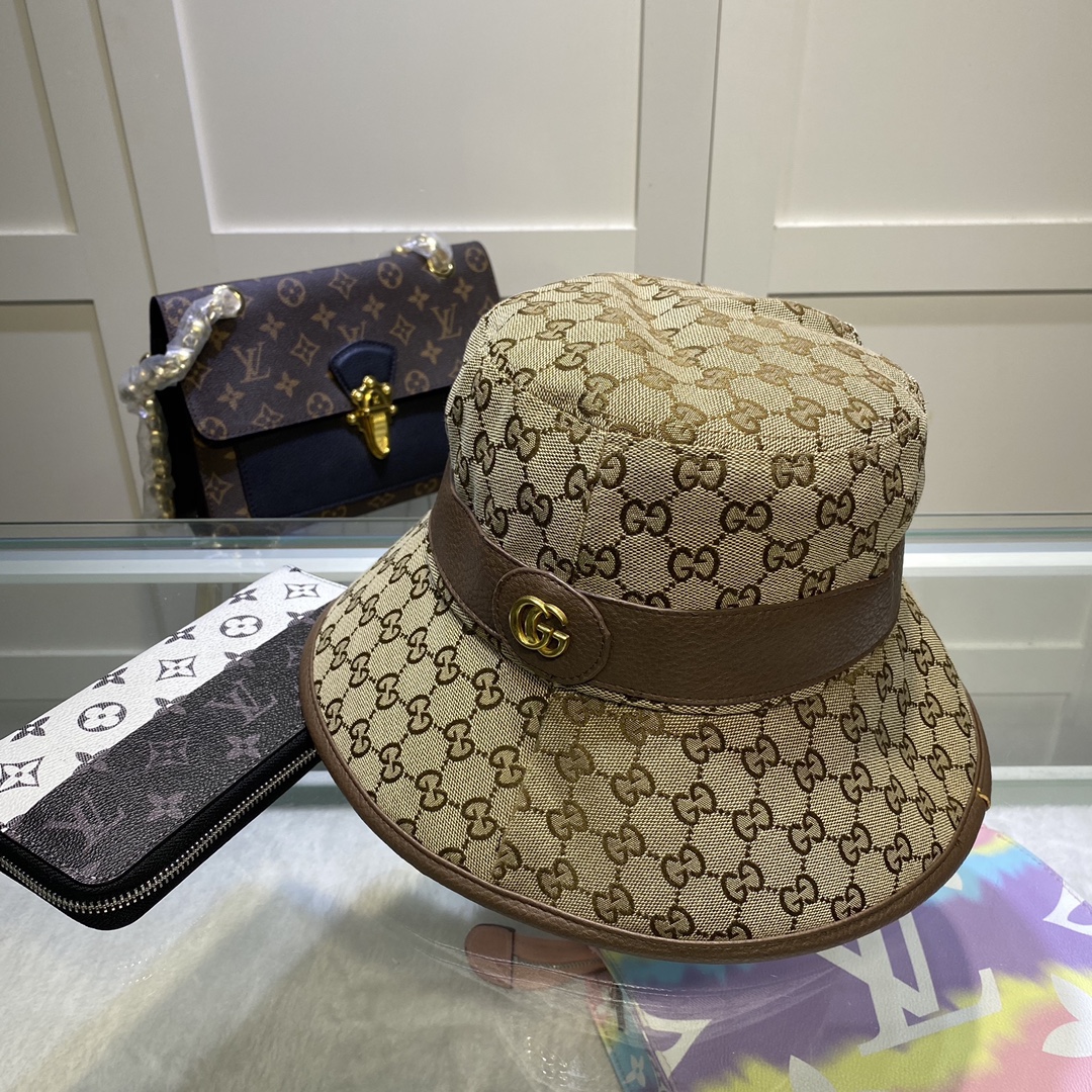 Gucci GG Canvas Bucket Hat    ‎576587 - DopestKickz