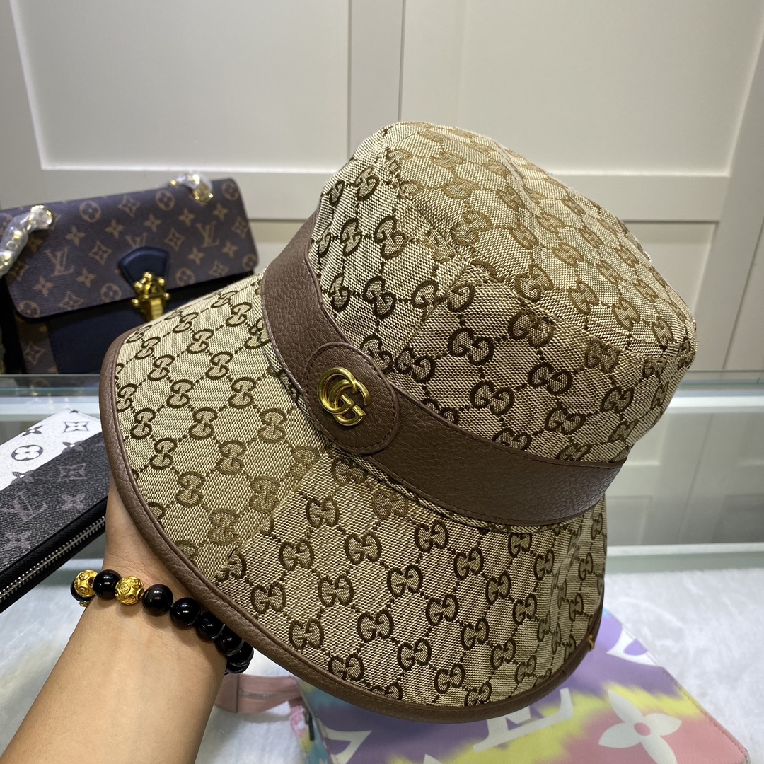 Gucci GG Canvas Bucket Hat    ‎576587 - DopestKickz