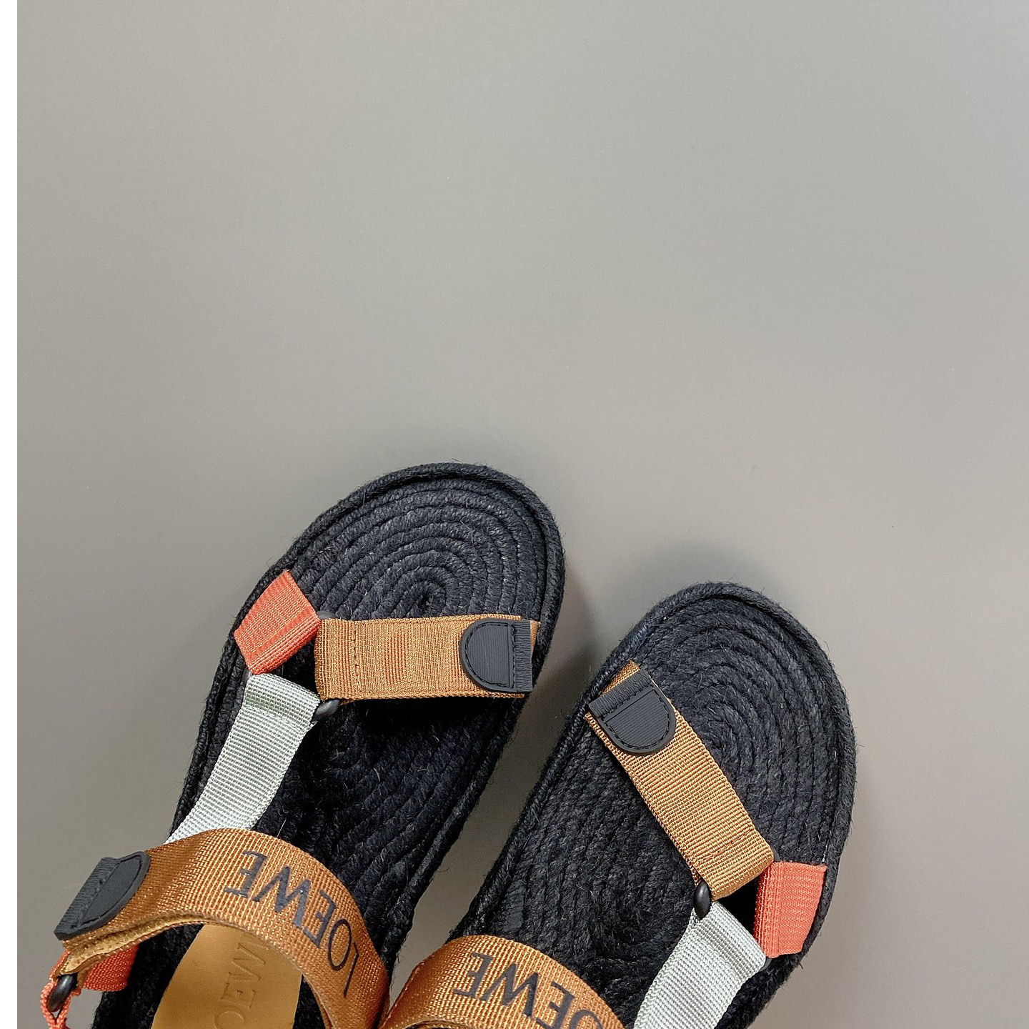 Loewe Strappy Espadrille In Nylon - DopestKickz