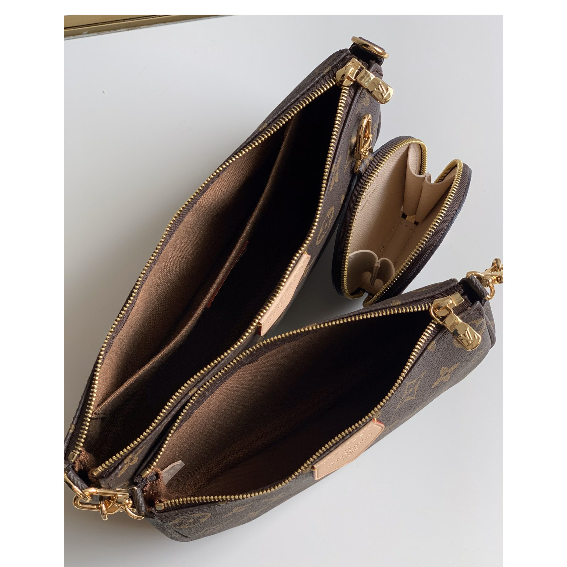 Louis Vuitton Multi Pochette Accessoires(24-13-5cm/19-11-4cm/9-2-1cm) - DopestKickz
