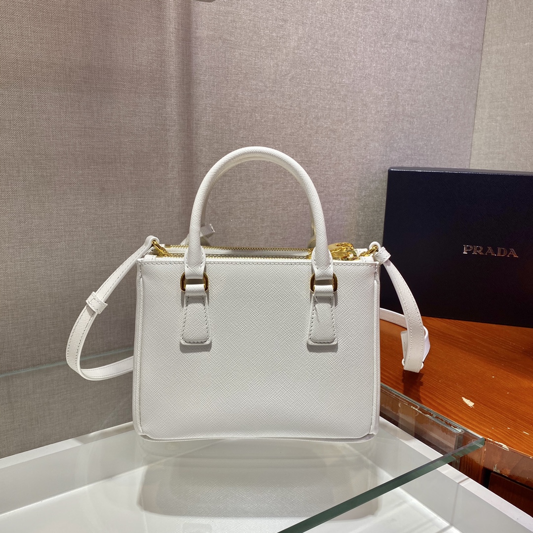 Prada Galleria Saffiano Leather Micro-Bag(20-14.5-9.5cm)   1BA906 - DopestKickz