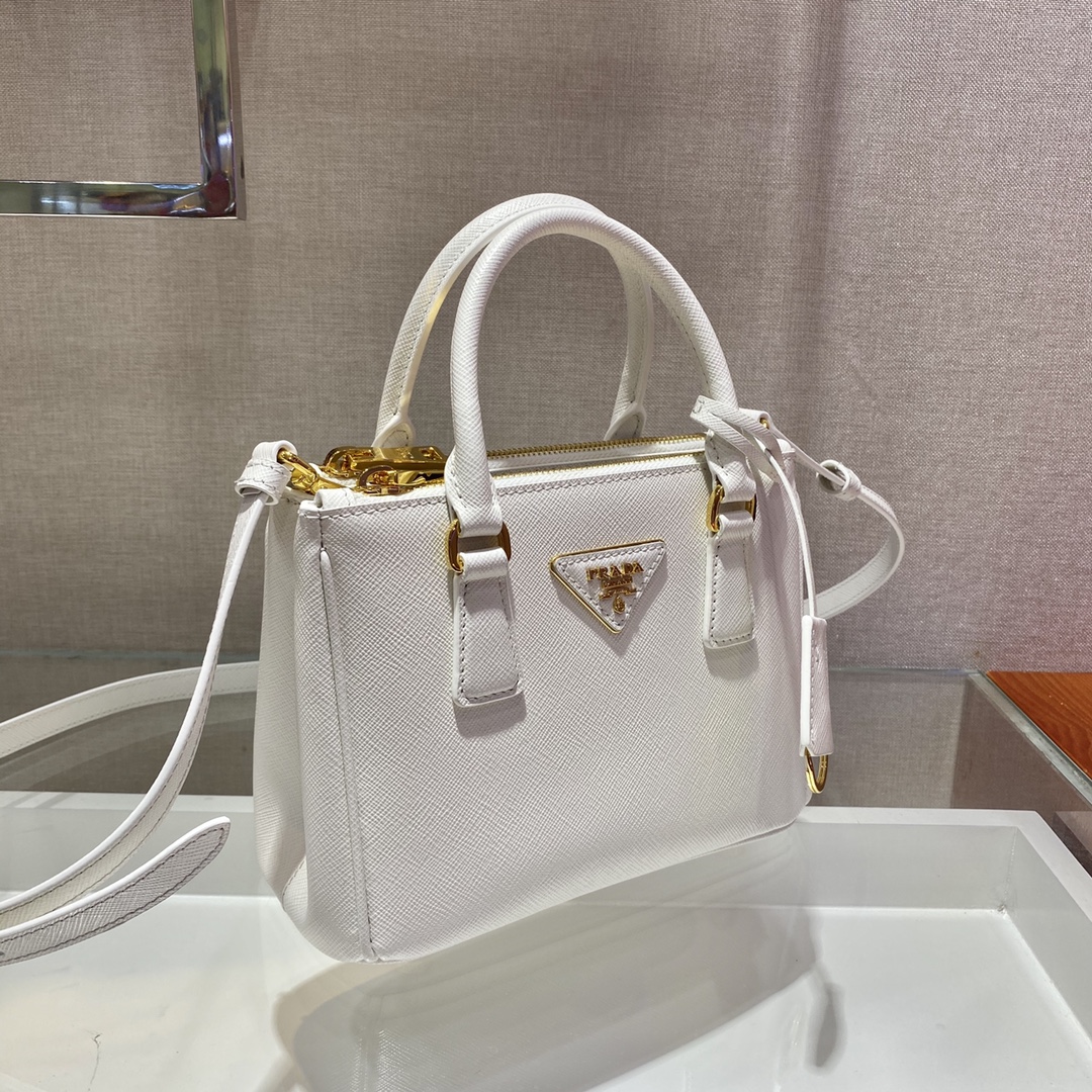 Prada Galleria Saffiano Leather Micro-Bag(20-14.5-9.5cm)   1BA906 - DopestKickz