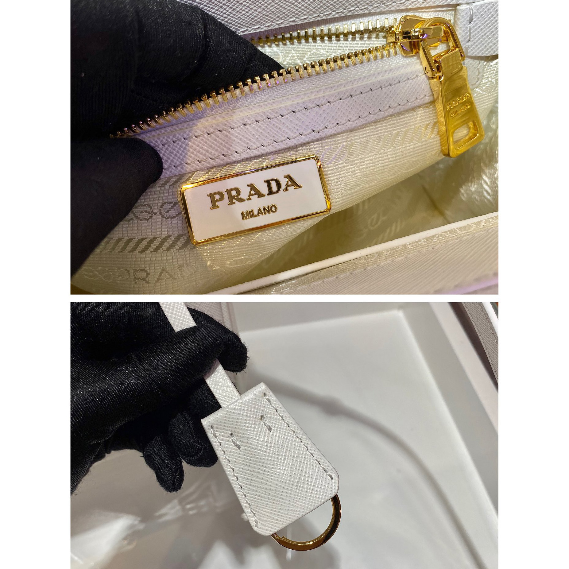 Prada Galleria Saffiano Leather Micro-Bag(20-14.5-9.5cm)   1BA906 - DopestKickz