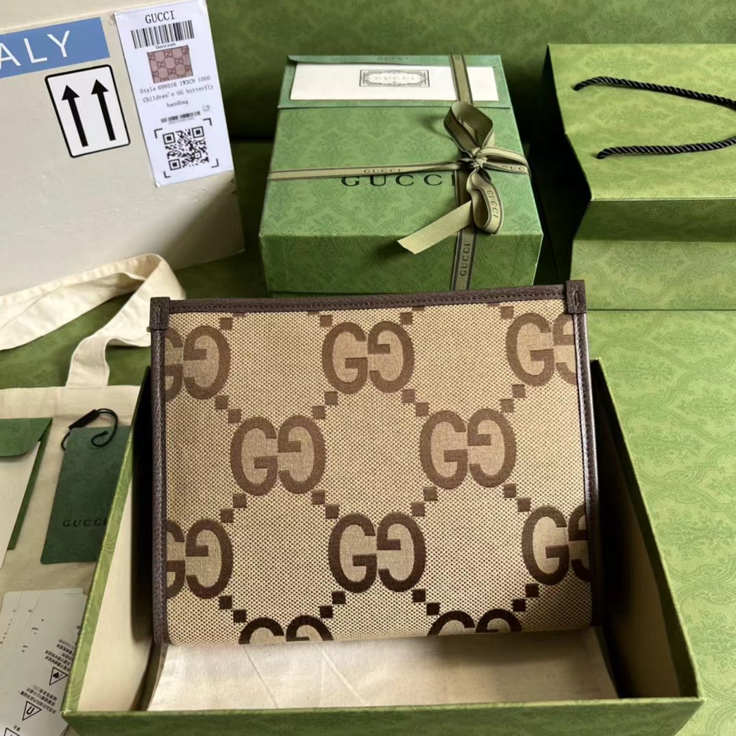 Gucci Jumbo GG Pouch(26-20-6CM) - DopestKickz